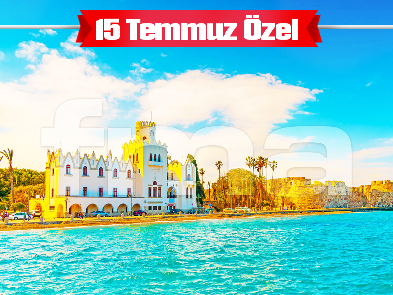 İzmir Çıkışlı Günübirlik KOS ADASI TURU (15 Temmuz Özel)