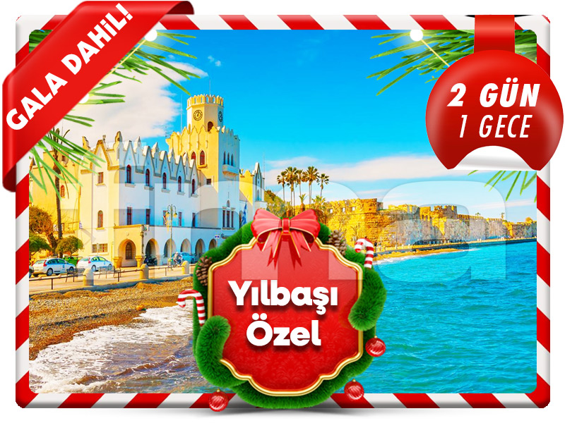 MEGA KOS ADASI TURU ''YILBAŞI ÖZEL'' Yeni Yıl Eğlencesi Dahil!
